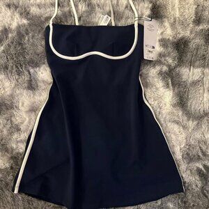 Alo Yoga Airbrush Streamlined Dress Navy